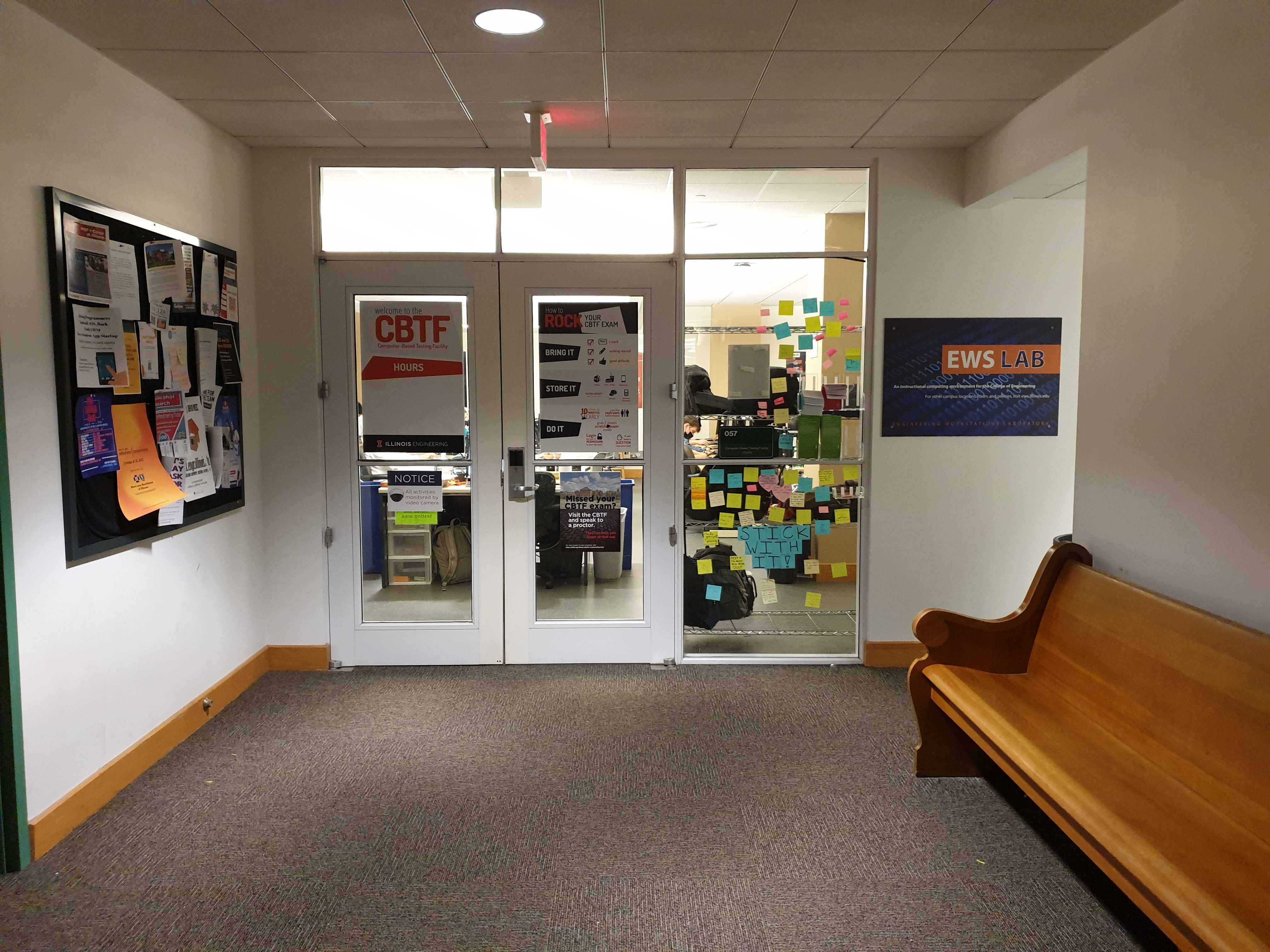 Grainger Library Entrance